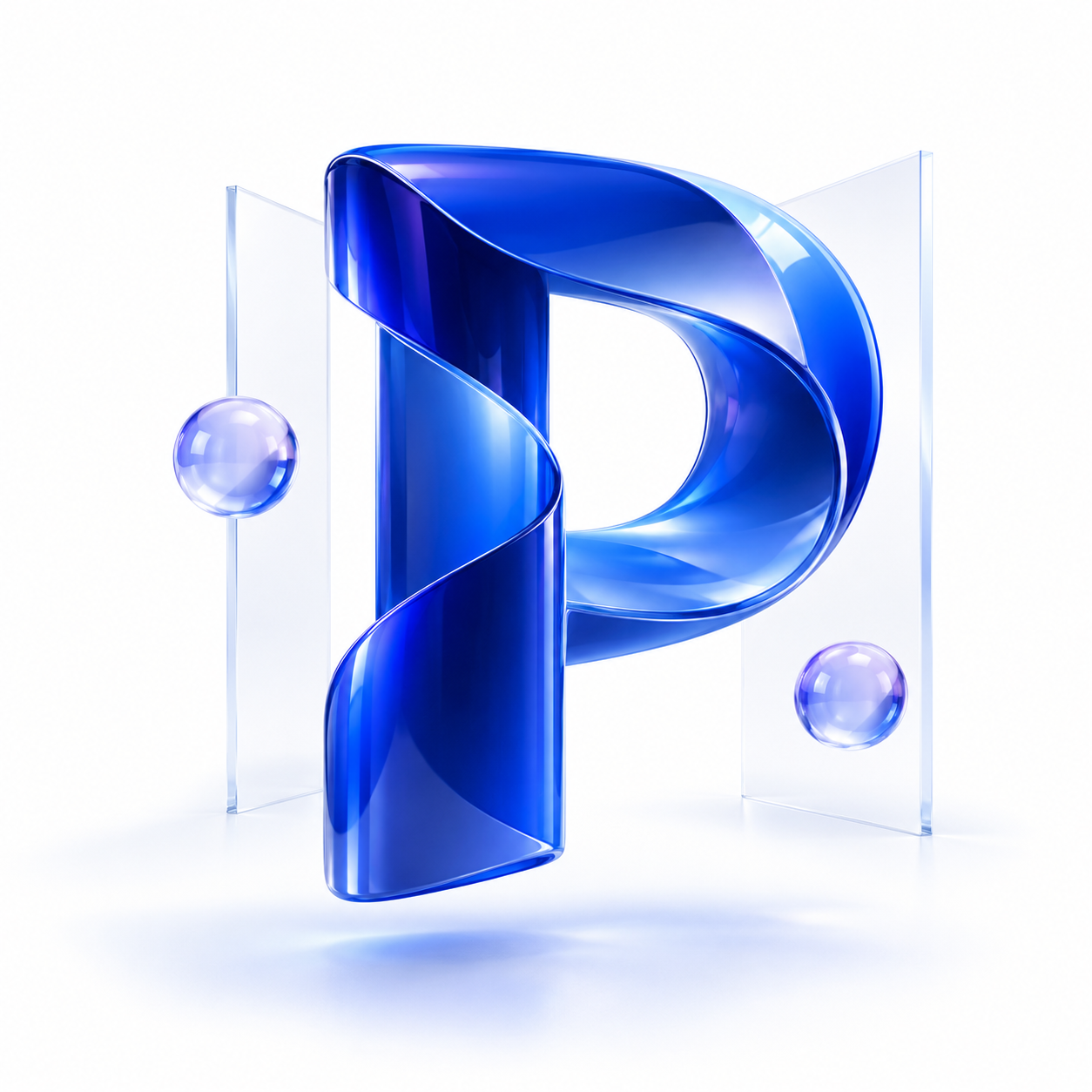 Blue sculptural Primesoft P